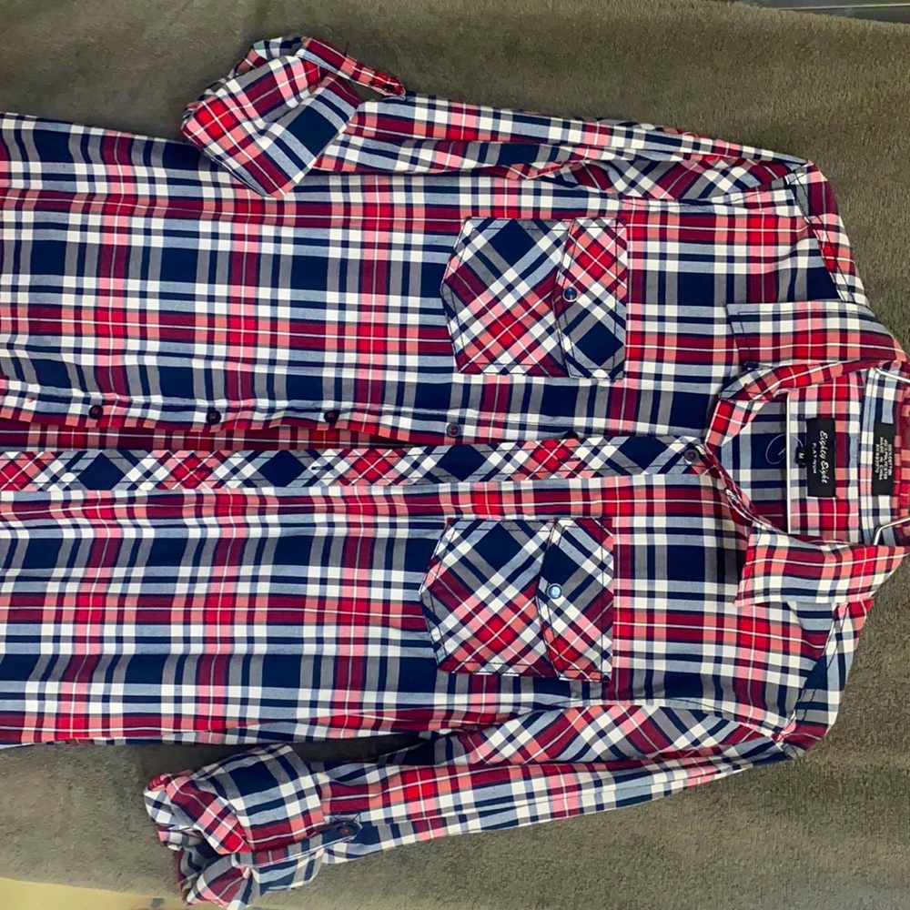 Plaid long sleeve